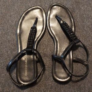Montego Bay Club Black Sandals